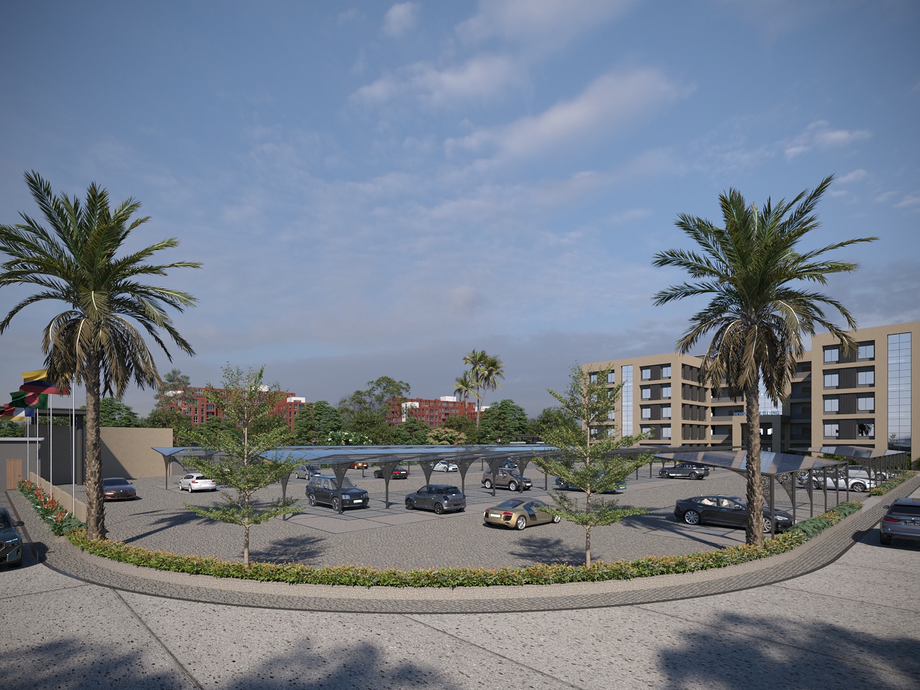 Modern Campus Building